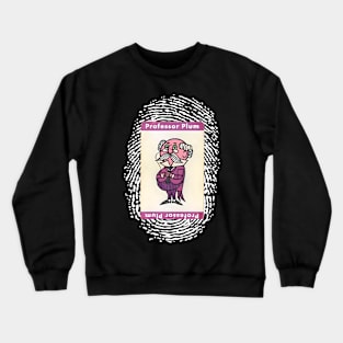 Professor Plum from the Clue Board Game Crewneck Sweatshirt